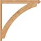 Ekena Millwork Thorton Arts & Crafts Smooth Outlooker, Western Red Cedar, 5 1/2"W x 44"D x 44"H OUT06X44X44THR03SWR - alternate 2